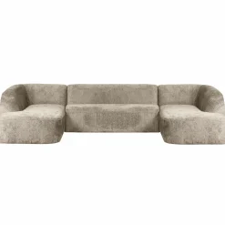 Sloping u-vorm bank structure velvet wheatfield - Loft24.nl