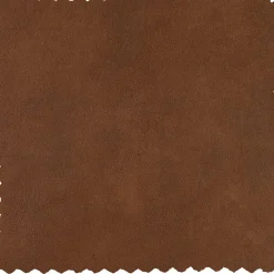 Statement hoekbank links lederlook cognac - Loft24.nl