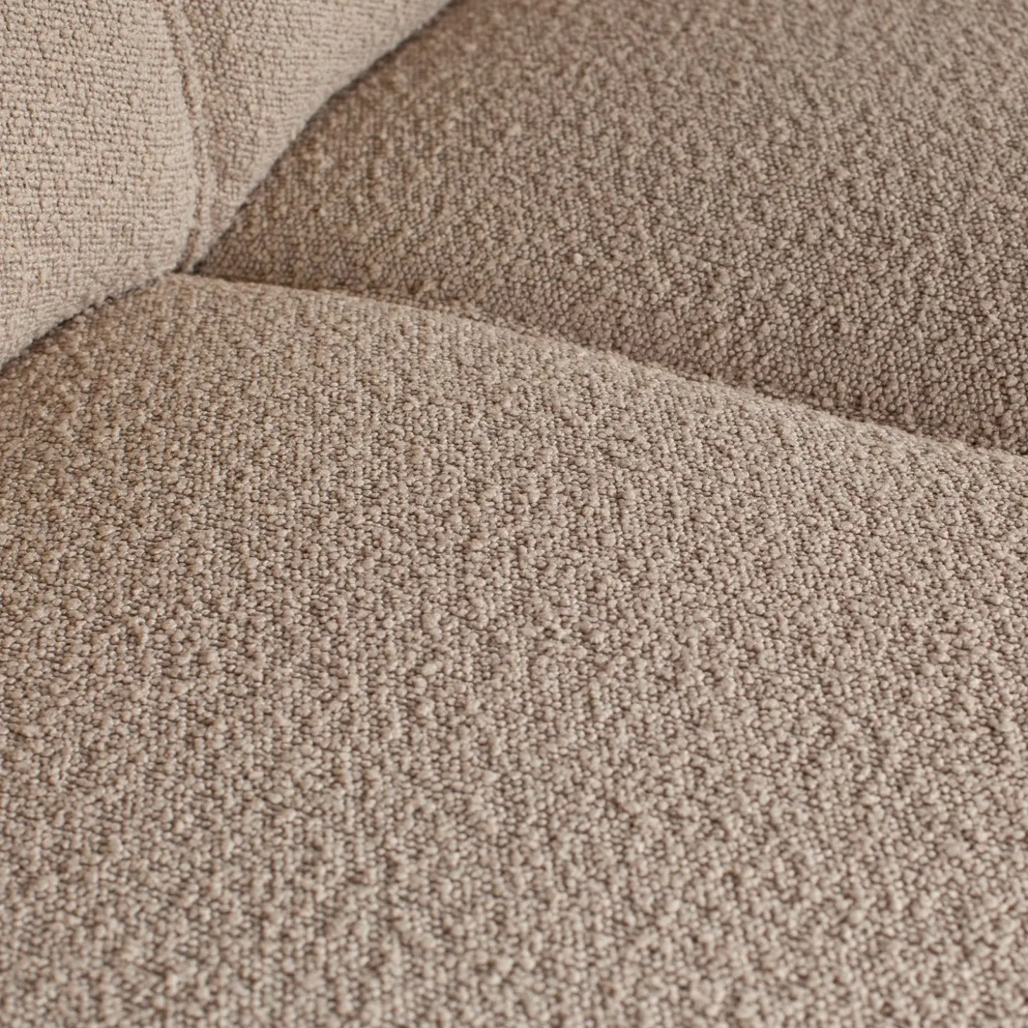 Statement xl 4-zits bank 372 cm boucle beige - Loft24.nl