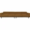 Statement xl 4-zits bank 372 cm boucle butter - Loft24.nl
