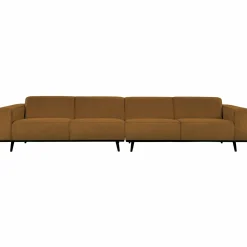 Statement xl 4-zits bank 372 cm boucle butter - Loft24.nl