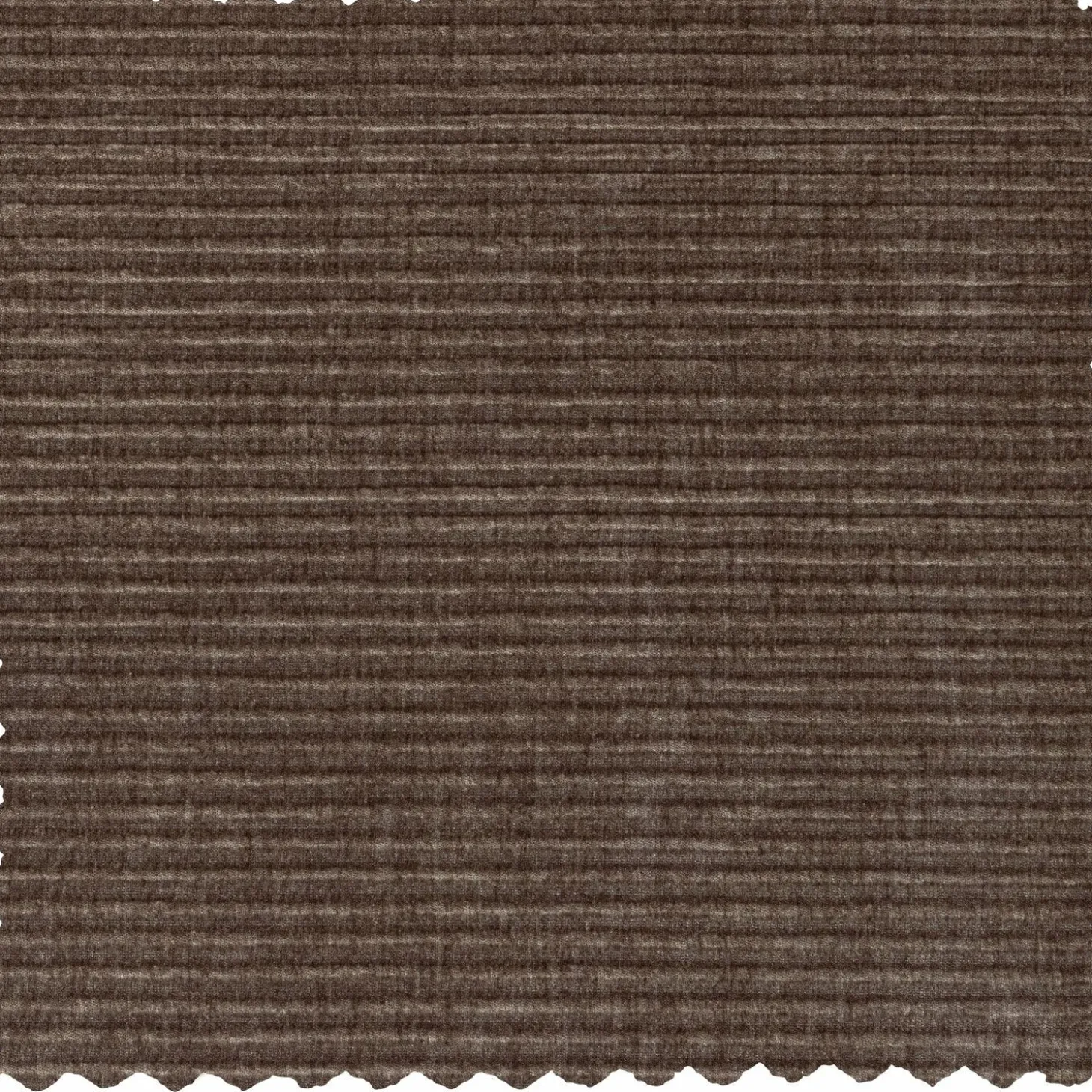 Statement xl 4-zits bank 372 cm platte brede rib taupe - Loft24.nl