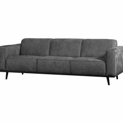 Statement 3-zits bank 230 cm structure velvet mountain - Loft24.nl