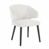 Stoel Indigo white bouclÃ© (Copenhagen 900 BouclÃ© White) - Loft24.nl