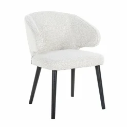Stoel Indigo white bouclÃ© (Copenhagen 900 BouclÃ© White) - Loft24.nl