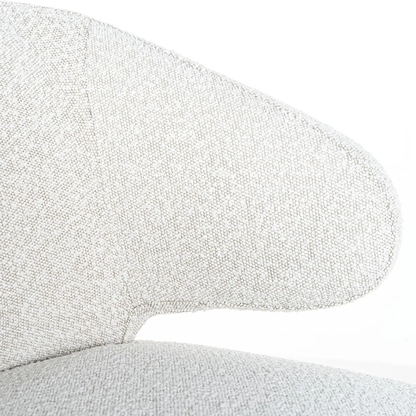 Stoel Indigo white bouclé (Copenhagen 900 Bouclé White) - Loft24.nl
