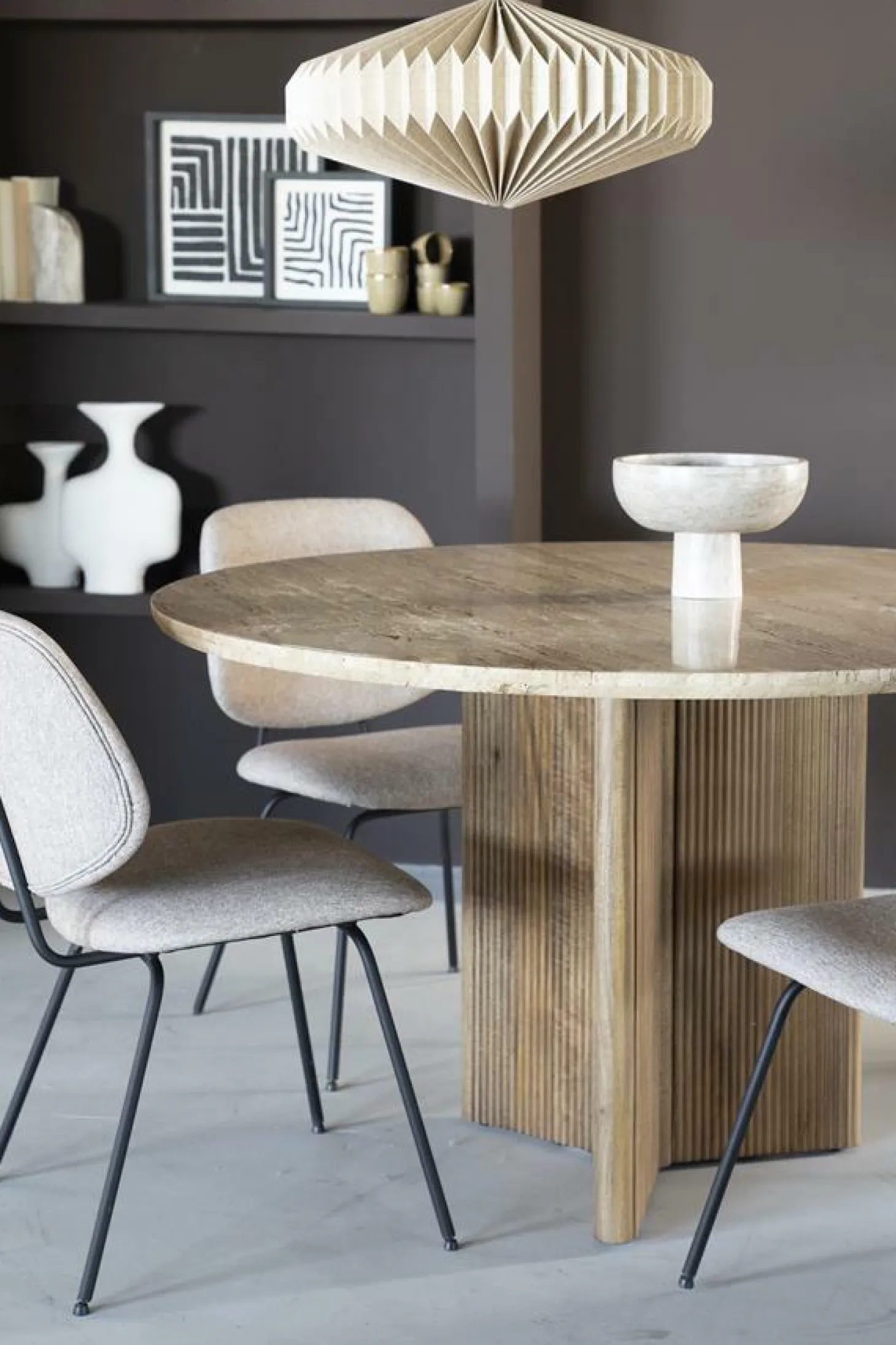 Stoel Lynn - Roze - Loft24.nl
