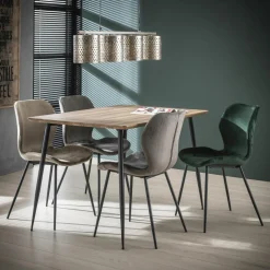 Stoel Shell Velvet ronde buis - Champagne - Loft24.nl