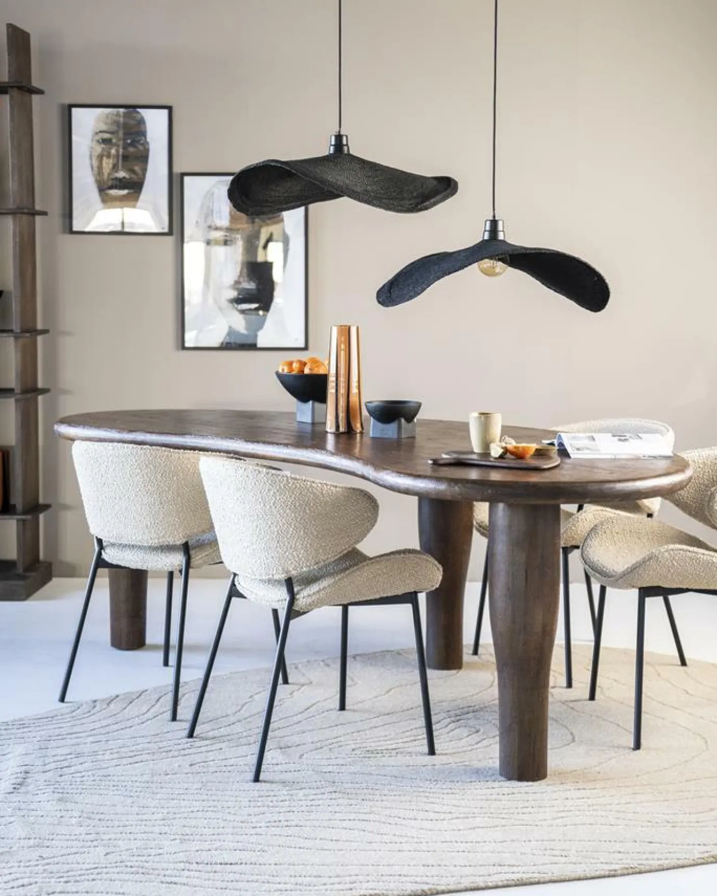 Stoel Tess - Zand - Loft24.nl