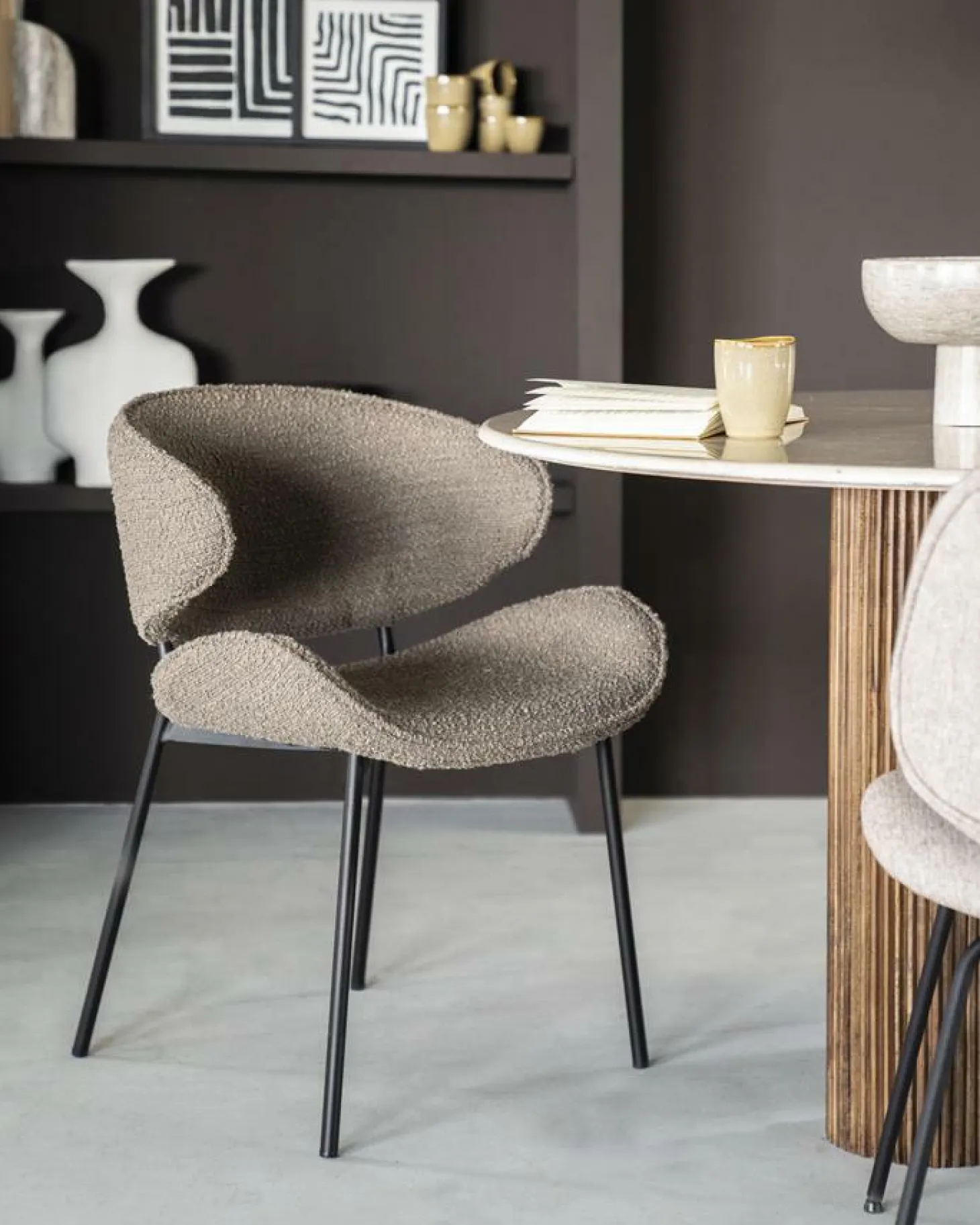 Stoel Tess - Zand - Loft24.nl