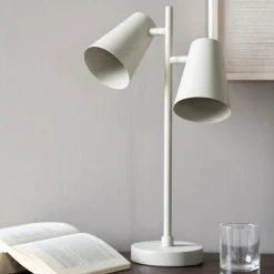 Tafellamp Cole 2 lampen - Beige - Loft24.nl