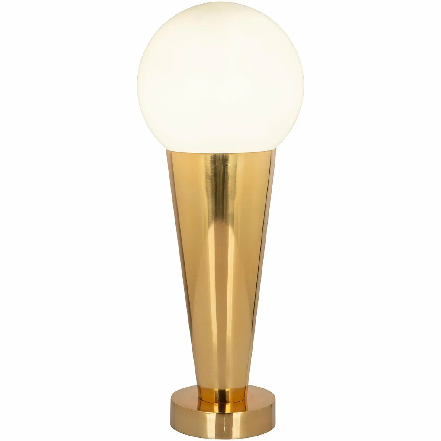 Tafellamp Cone 51cm hoog kleur Goud - Loft24.nl