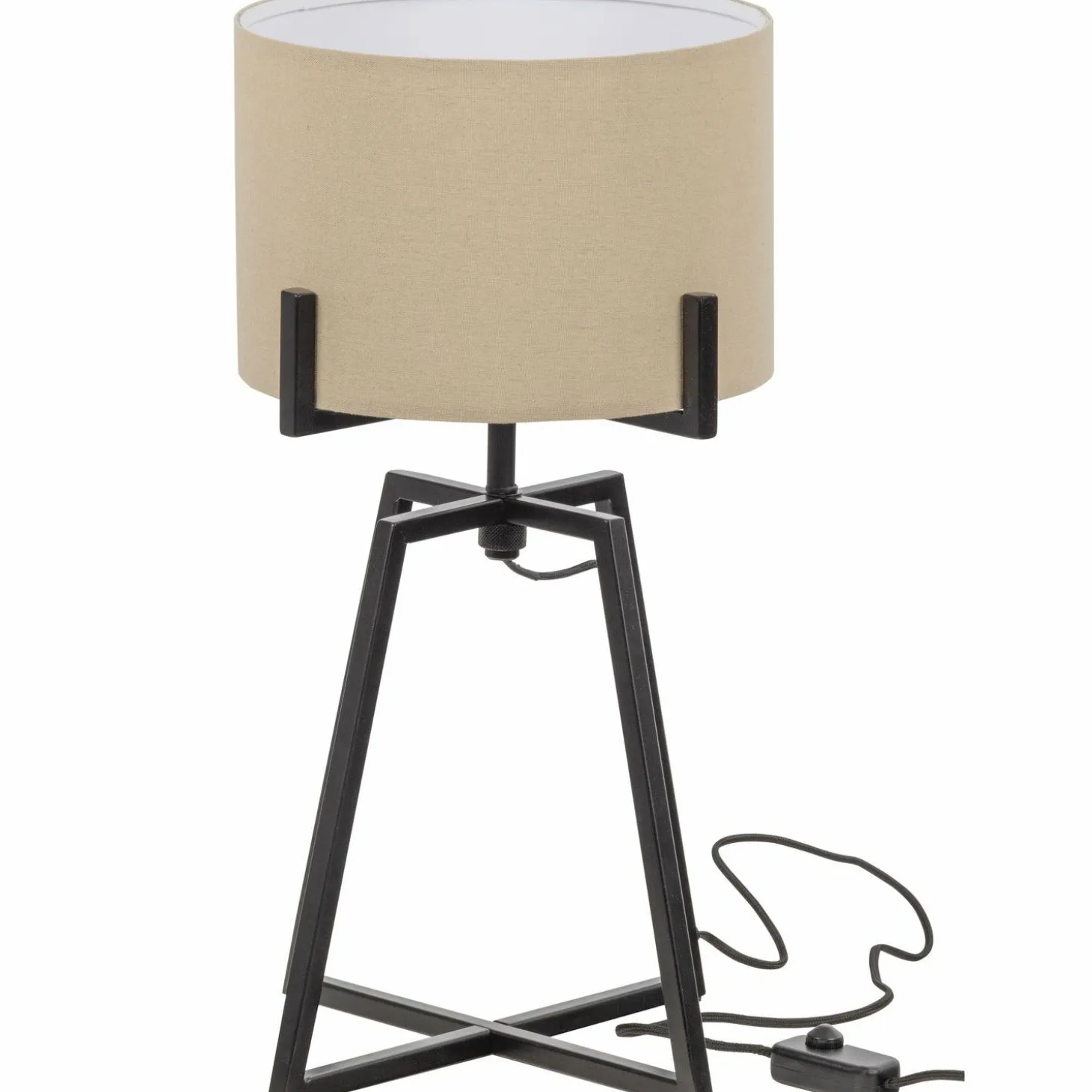 Tafellamp Holly 60cm kleur Naturel - Loft24.nl