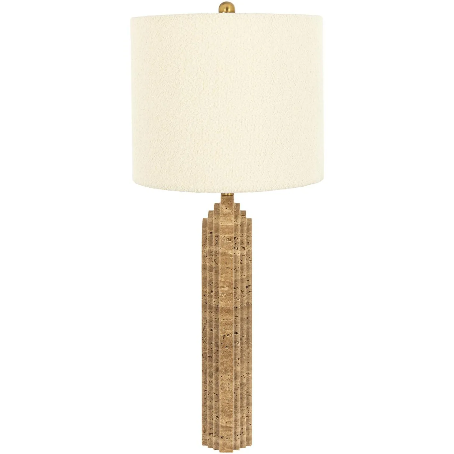 Tafellamp Nila Marmer en Bouclé - Loft24.nl