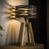 Tafellamp Twist Houten Kruis Frame - 1 lamp - Loft24.nl