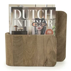 Tijdschrifthouder Yomu Mangohout - Bruin - Loft24.nl