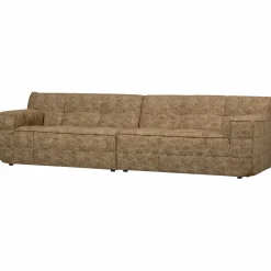 Timor 4-zits bank caramel melange - Loft24.nl