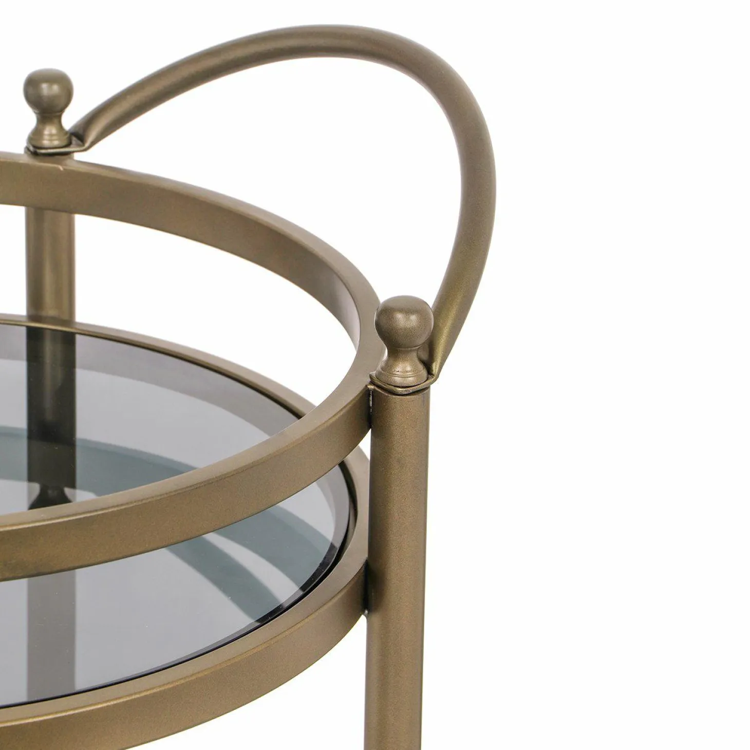 Trolley Hendricks kleur Brushed Gold - Loft24.nl