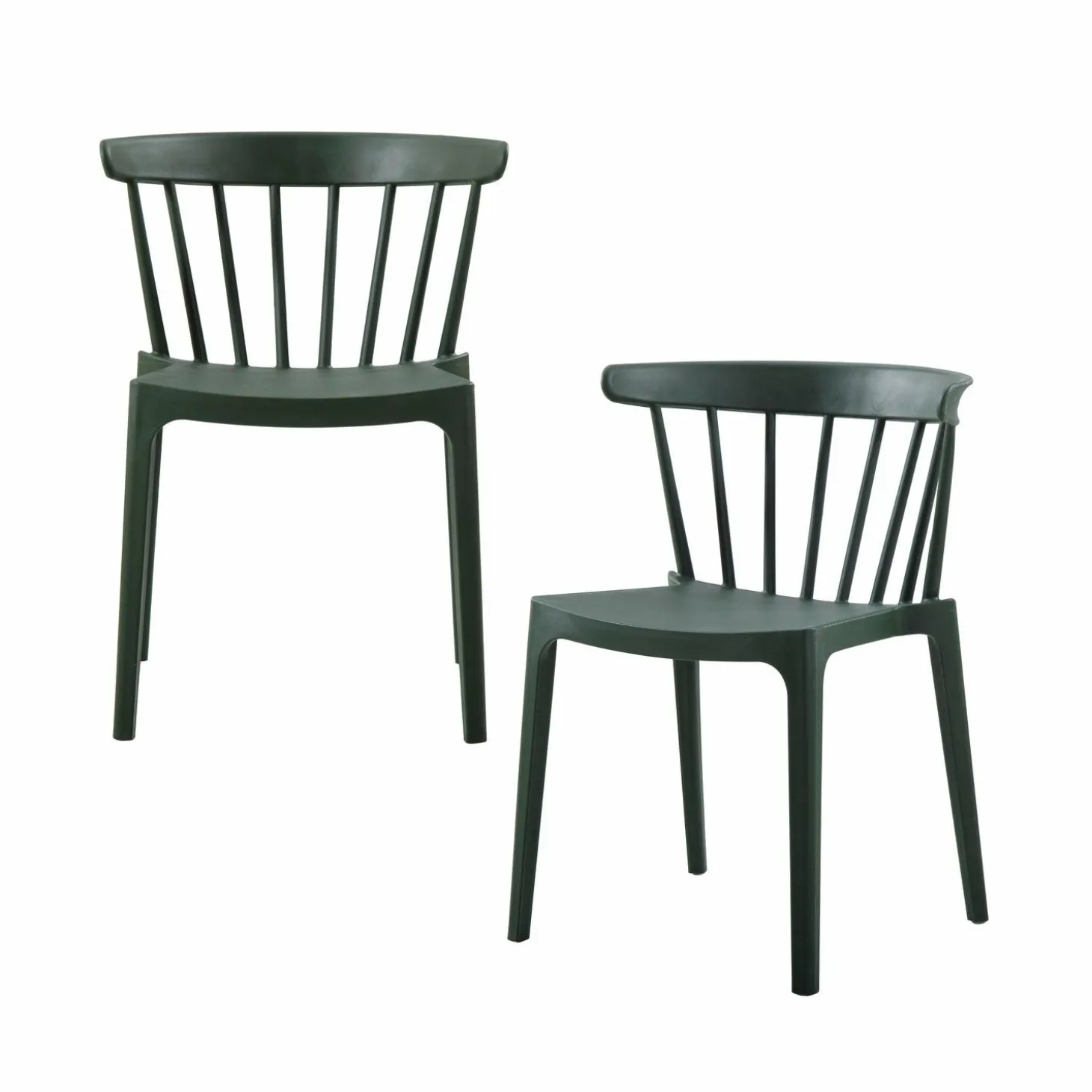 Tuin / Eetkamerstoel Bliss - Army Groen - Loft24.nl