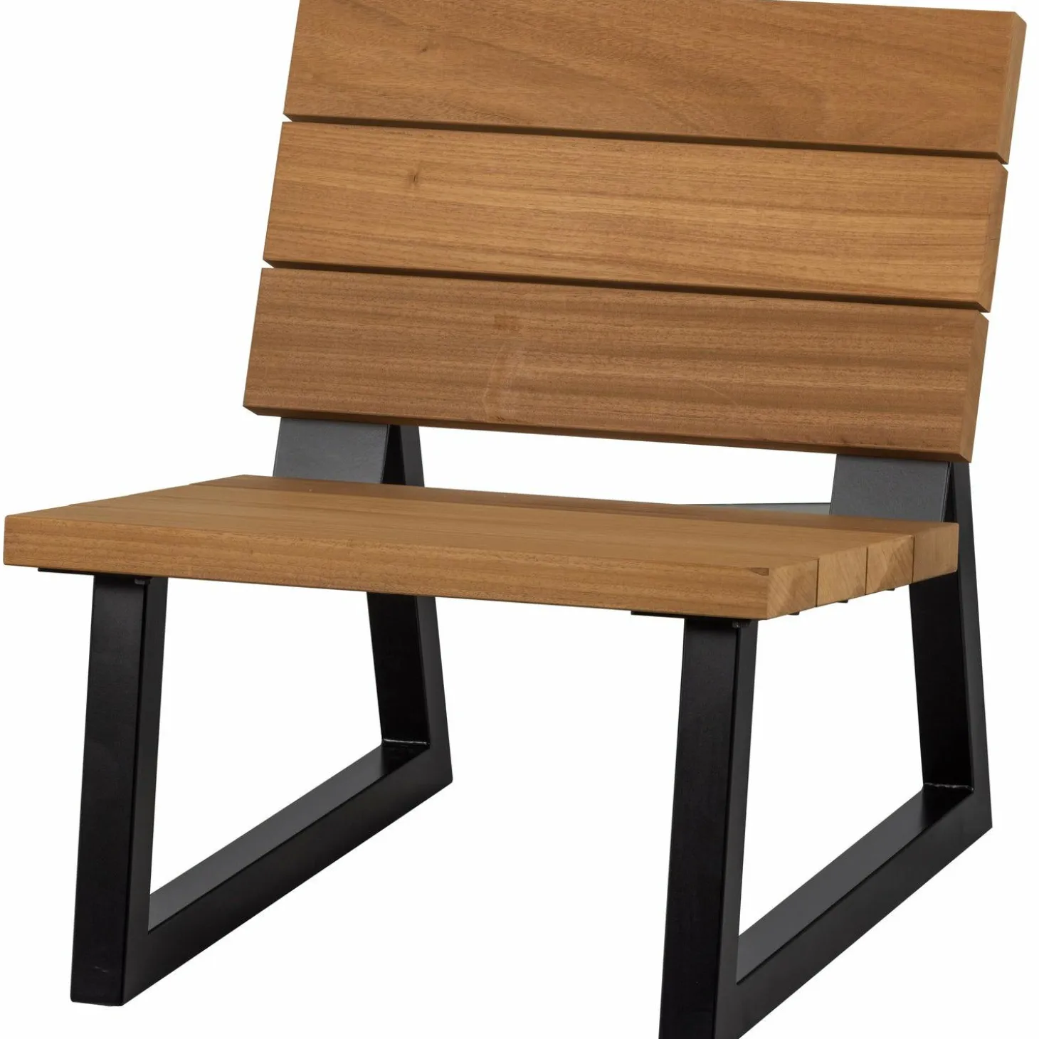 Tuin Fauteuil Banco Hout en Metaal - Loft24.nl