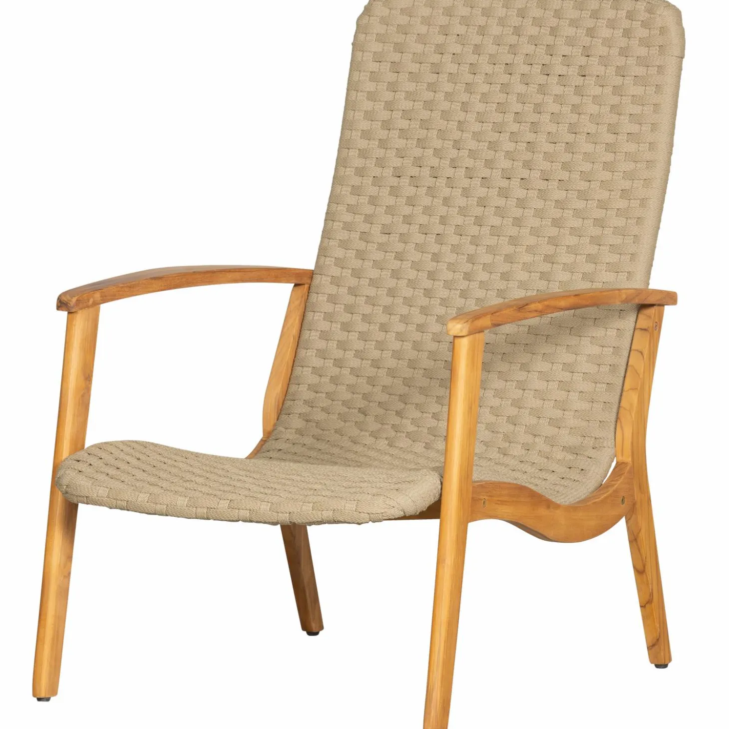 Tuin Fauteuil Stony Teakhout en Touw - Loft24.nl
