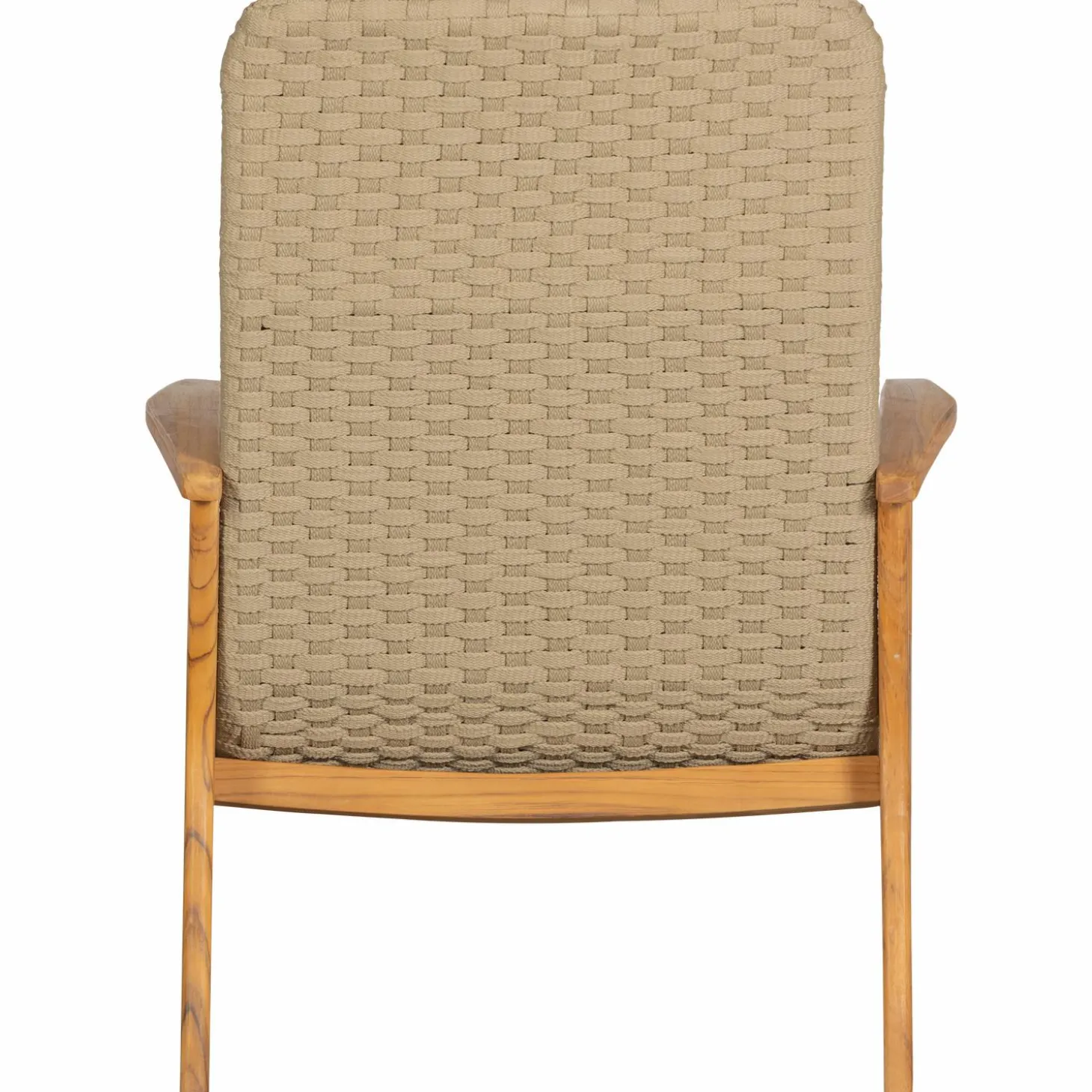 Tuin Fauteuil Stony Teakhout en Touw - Loft24.nl