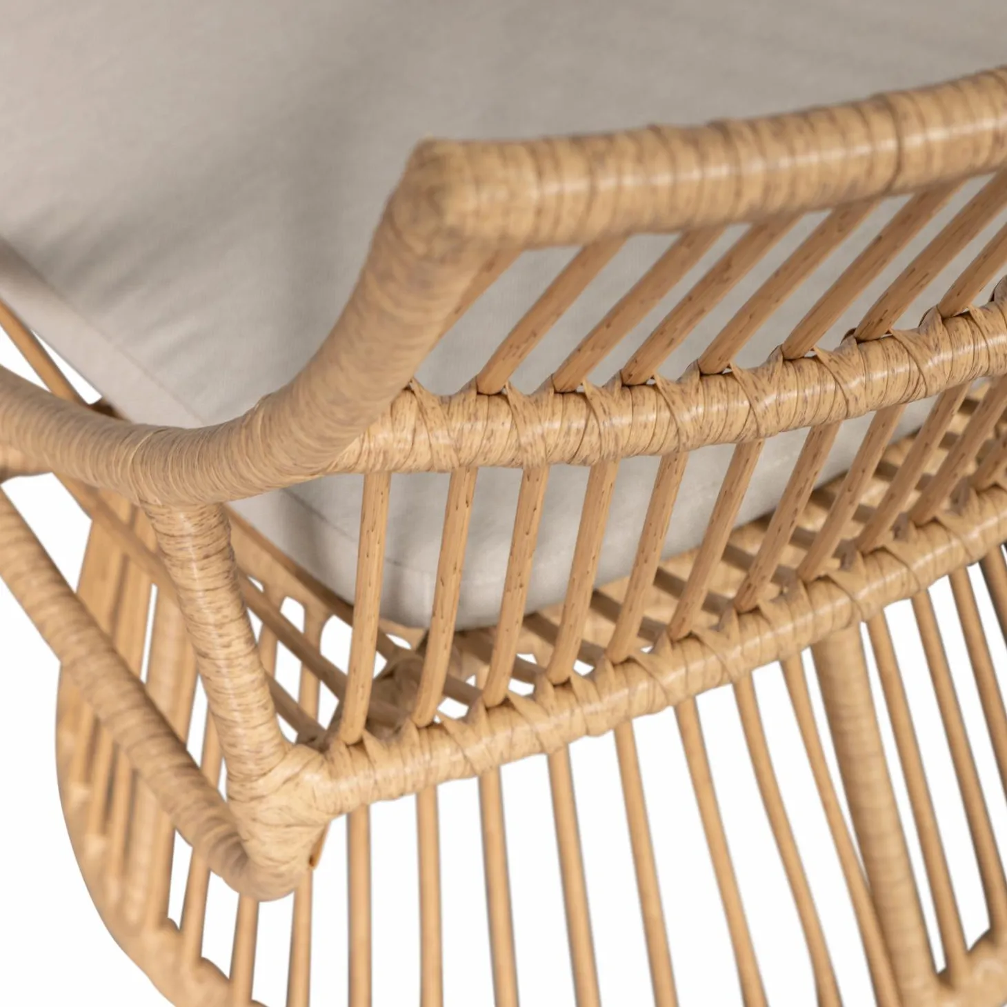 Tuinstoel Alatna Wicker - Naturel - Loft24.nl