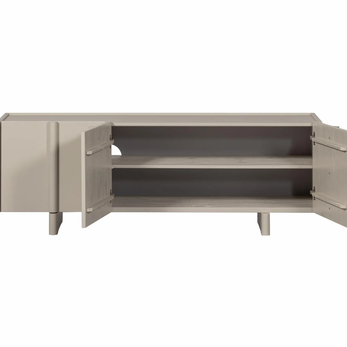 TV-meubel Basu Grenen 152cm - Dust - Loft24.nl