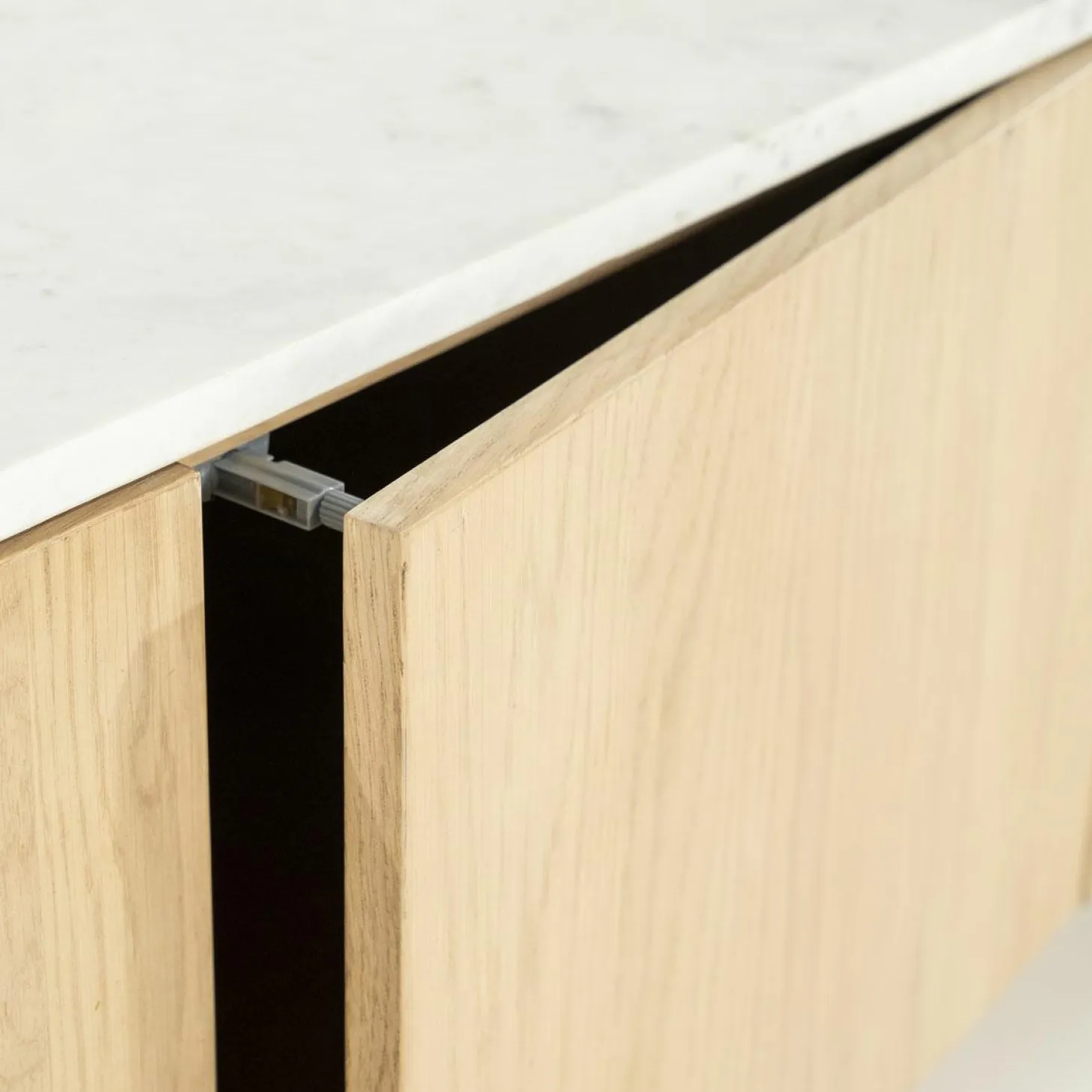 TV-meubel Don Marmer en eikenhout 165 cm - Loft24.nl