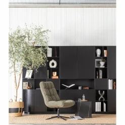 TV-meubel Finca Links Mat zwart 78cm - Loft24.nl