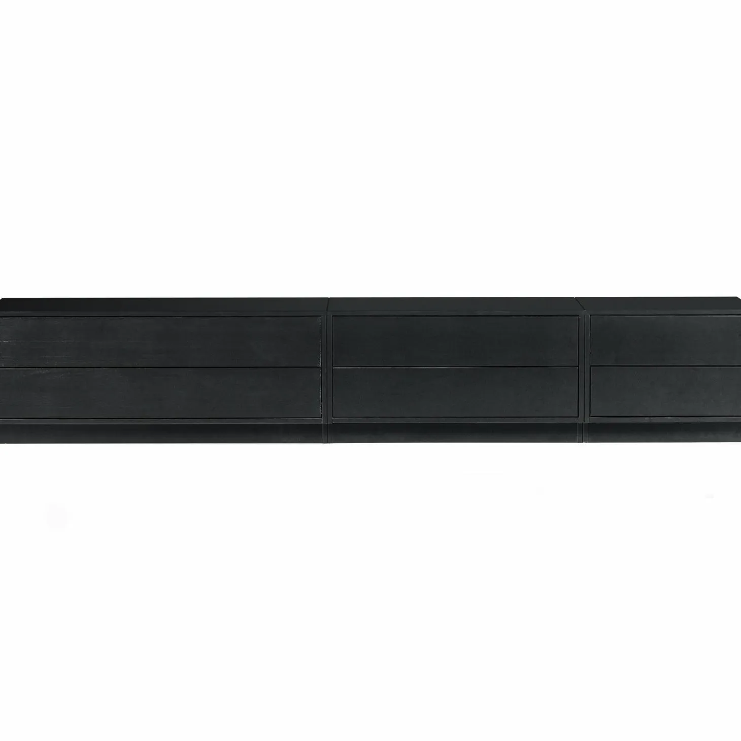 TV-meubel Finca Mat zwart 100cm - Loft24.nl