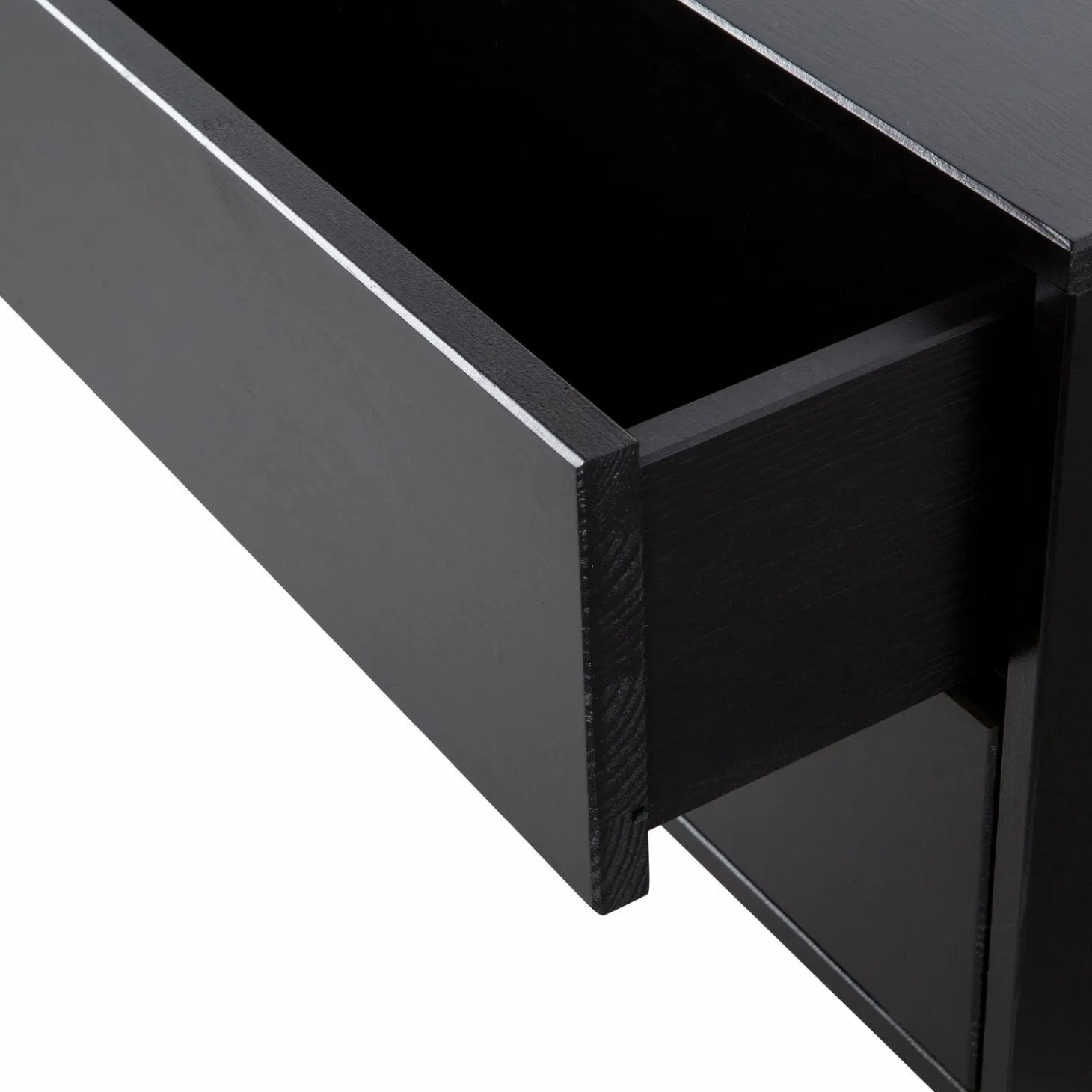 TV-meubel Finca Mat zwart 100cm - Loft24.nl