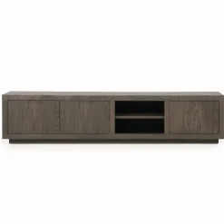 TV-meubel Helsinki Eikenhout 200 cm - Bruin - Loft24.nl