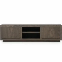 TV-meubel Helsinki Eikenhout 160 cm - Bruin - Loft24.nl