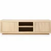 TV-meubel Helsinki Eikenhout 160 cm - Naturel - Loft24.nl