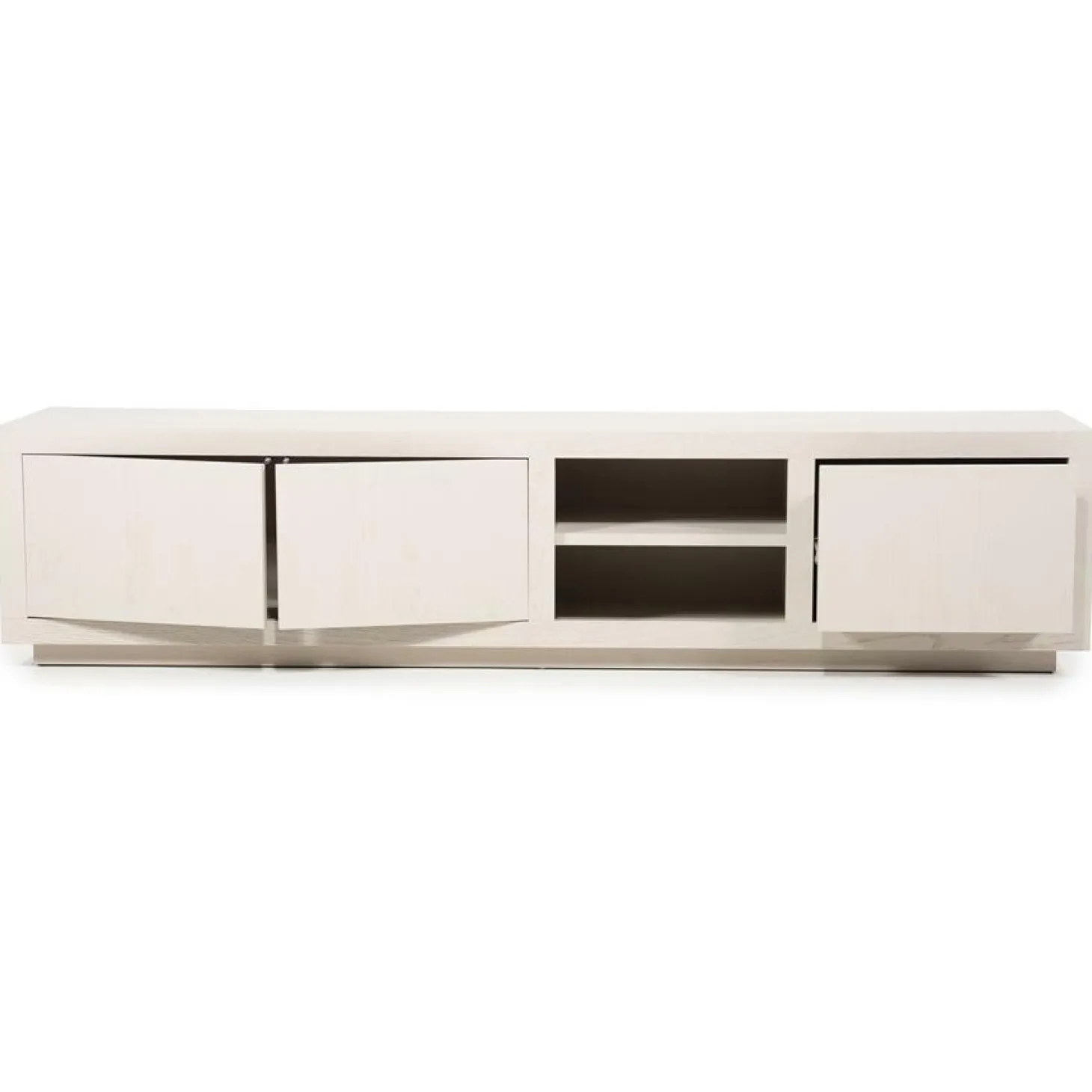 TV-meubel Helsinki Eikenhout 200 cm - Taupe - Loft24.nl