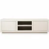 TV-meubel Helsinki Eikenhout 160 cm - Taupe - Loft24.nl