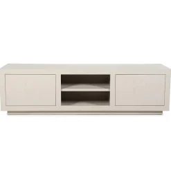 TV-meubel Helsinki Eikenhout 160 cm - Taupe - Loft24.nl