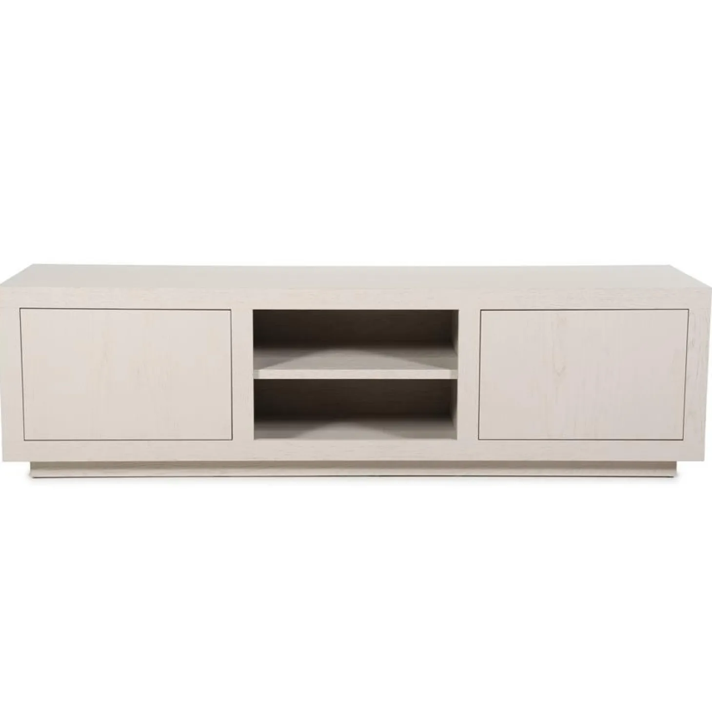 TV-meubel Helsinki Eikenhout 160 cm - Taupe - Loft24.nl