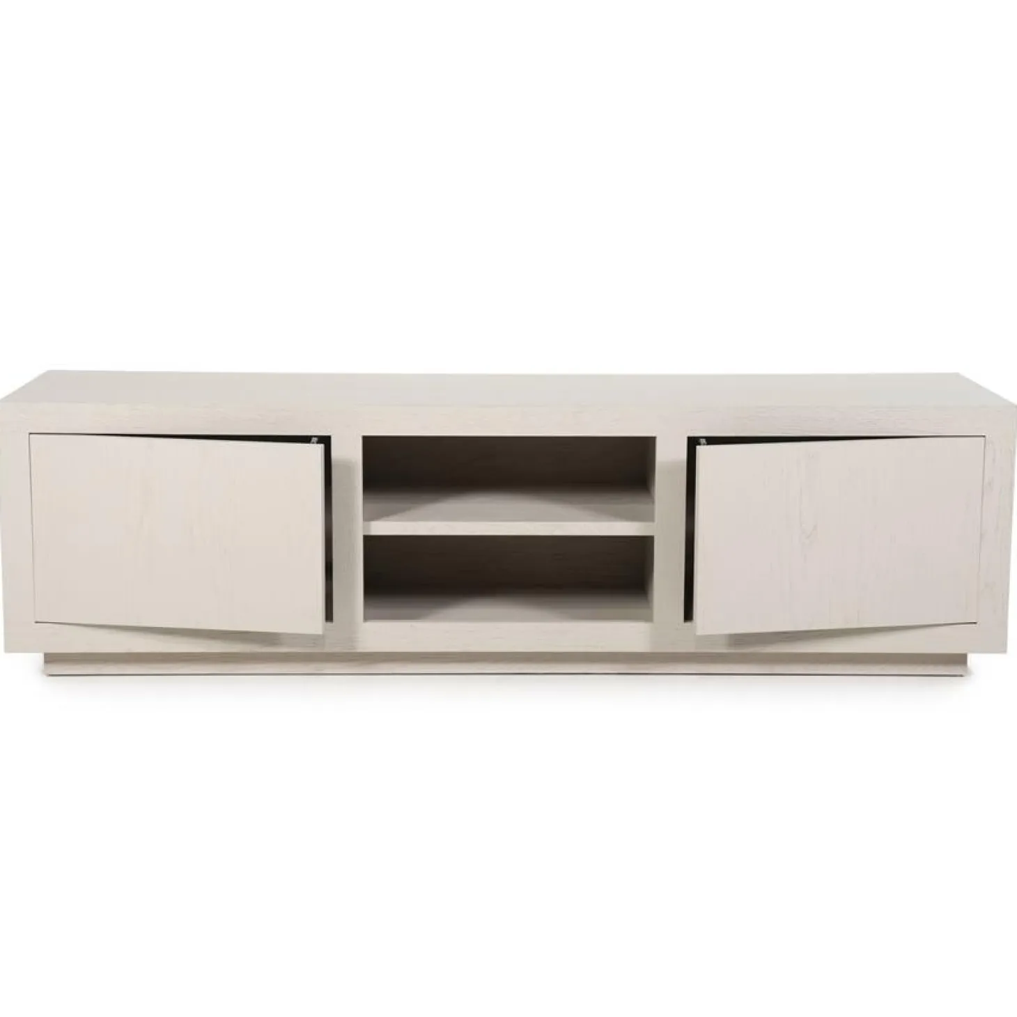 TV-meubel Helsinki Eikenhout 160 cm - Taupe - Loft24.nl