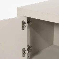 TV-meubel Helsinki Eikenhout 160 cm - Taupe - Loft24.nl