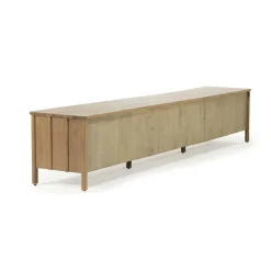 TV meubel Jake Eikenhout 264 cm - bruin - Loft24.nl