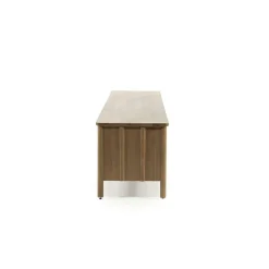 TV meubel Jake Eikenhout 264 cm - bruin - Loft24.nl