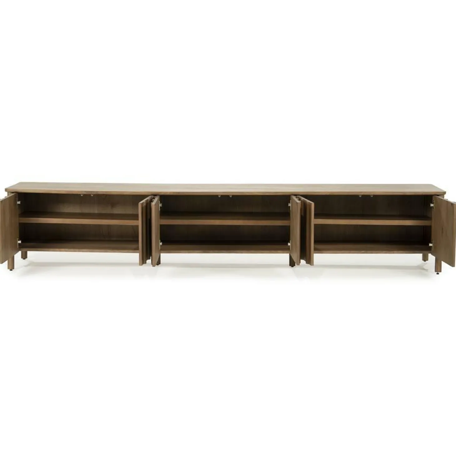 TV meubel Jake Eikenhout 264 cm - bruin - Loft24.nl