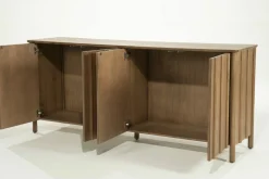 TV meubel Jake Eikenhout 183 cm - bruin - Loft24.nl