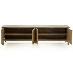 TV meubel Jake Eikenhout 183 cm - bruin - Loft24.nl