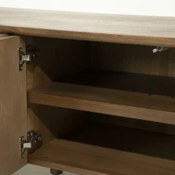 TV meubel Jake Eikenhout 183 cm - bruin - Loft24.nl