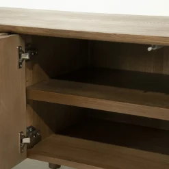 TV meubel Jake Eikenhout 183 cm - bruin - Loft24.nl