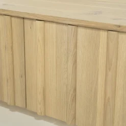 TV meubel Jake Eikenhout 264 cm - naturel - Loft24.nl