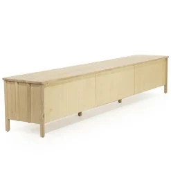 TV meubel Jake Eikenhout 264 cm - naturel - Loft24.nl
